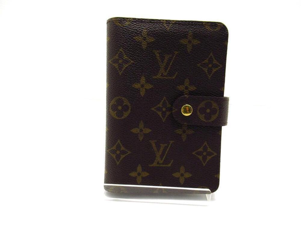 LOUIS VUITTON Wallet Portefeuille Papier Zip Monogram